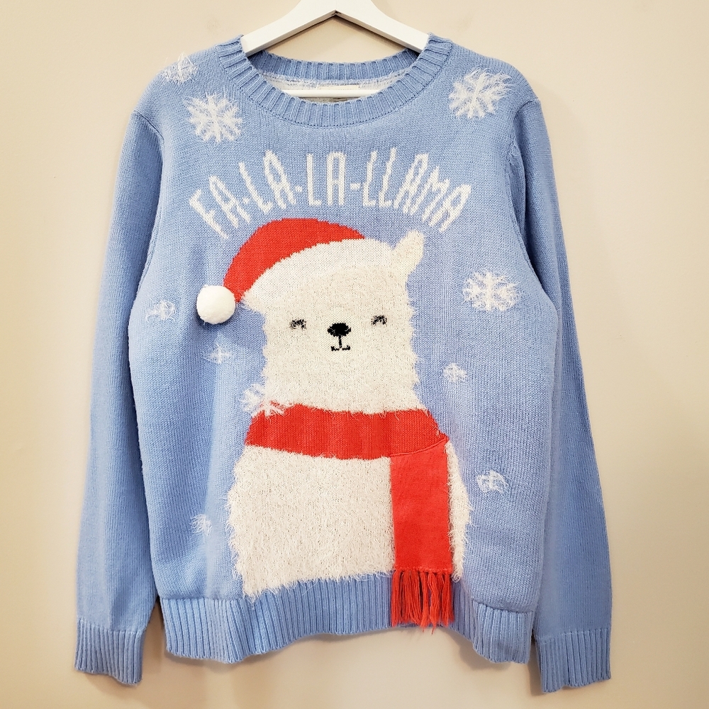 Aeropostale - Fa-la-la-llama Winter Sweater - Size L